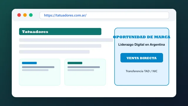 Modelo de aplicación comercial y proyectos digitales para tatuadores.com.ar
