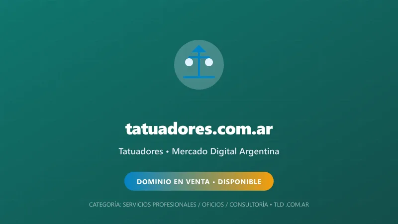 Identidad gráfica y activo digital para Tatuadores en Argentina